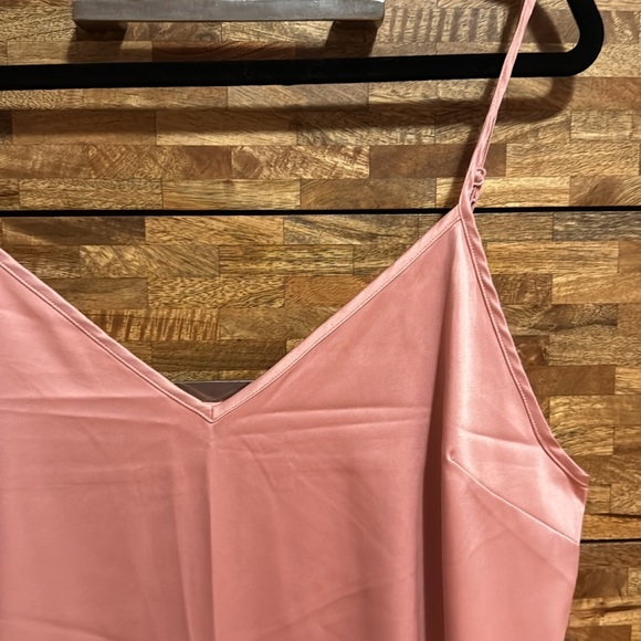 TNA #barbiecore slip dress - Picture 3 of 12